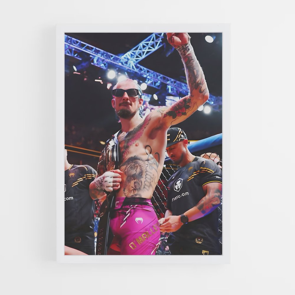 Poster Sean emblématique – affiche MMA (vue 3)